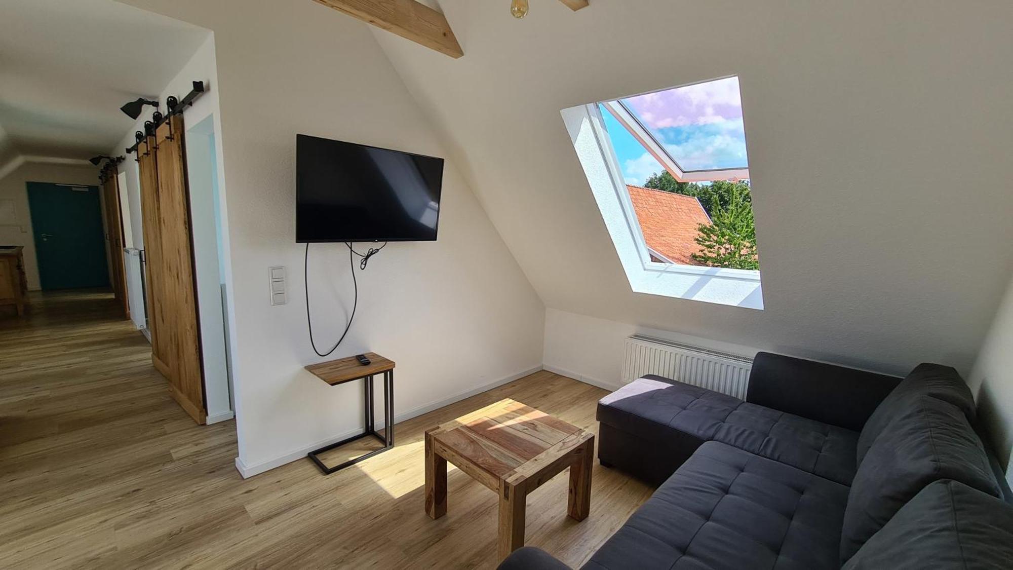 Naturhof Buschwiesen - Wohnung Lama Wilsum Exteriér fotografie